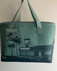 Trader Joe’s Teal Limited Edition Reusable Insulated Shopping Eco Bag 8 Gal NWT