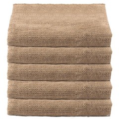 5 Pack Potato Sack Race Bags, 40×24 Inch Burlap Bags for Vegetables, Reusable…