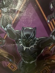 Black Panther Reusable Eco Black & Blue Shopping Tote Bag w/Handles New! Party