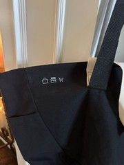 Hexclad Luxury Tote Bag 100% Recycled Cotton Canvas New XL 22” x 15” X 10”