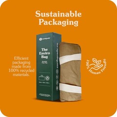 Reusable Grocery Shopping Bag – Extra Large Sustainable Washable Premium Tote…