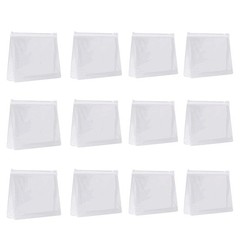 JIAKAI 12pcs Mini Small PVC 6 inches x 4.5 x 1.5 inches,