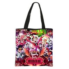 Hazbin Hotel Tote Bag for Women Beach Shopping for Women Girl teen