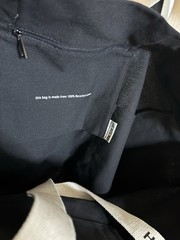 Hexclad Luxury Tote Bag 100% Recycled Cotton Canvas New XL 22” x 15” X 10”