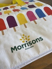 Morrisons Supermarkets United Kingdom Insulated Cool Hot Bag NWT Rare in USA