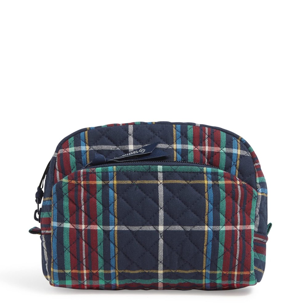 Vera Bradley Women’s Cotton Medium One Size, Tartan Plaid – Recycled
