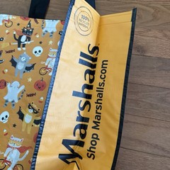 MARSHALL’S Extra Large Reusable Shopping Tote Bag Halloween Cats NWT