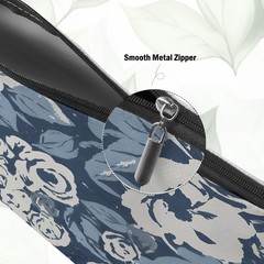 Forest Charger Floral Makeup Bag for Women – Travel Cosmetic Pouch Flower-01