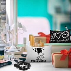 Sotiff 24 Pcs Volleyball Gifts for Teen Girls Include black, white