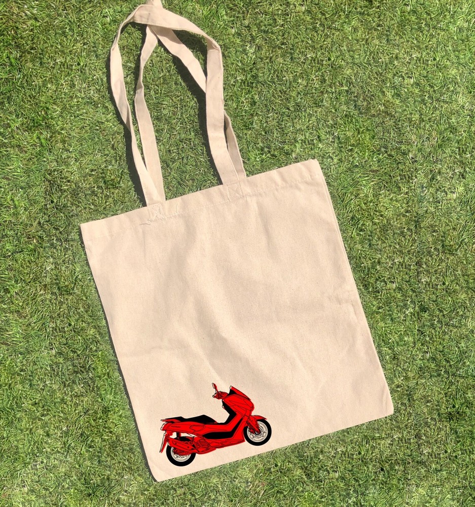 Yamaha Nmax 125cc Scooter Red Grey Blue White Tote Bag FREE SHIPPING