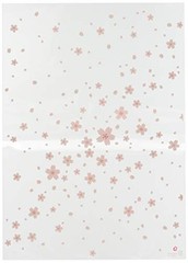Heads SKR-OP2 OPP Wrapping Bags Made in Japan Sakura Pink W250 x H350mm Large