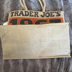 Trader Joe’s “Coffee Beans / Pasadena 1967” Jute Tote Bag Premium Collector