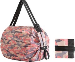 Portable Foldable Shopping Bag Large Capacity Multipurpose Storage Bag Sports Tr