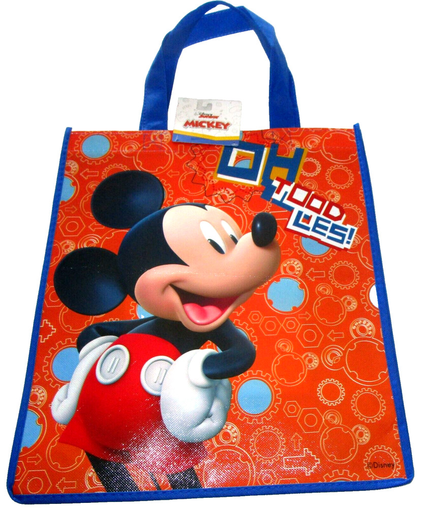 Disney Junior Reusable Tote ~ MICKEY MOUSE~OH TOODLES ~ 13.5″ x 15.5″ x 6.5″