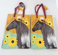 Trader Joes Reusable State Tote Bags- Maryland Set of 2 New With Tags
