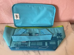 TRADER JOE’S Mini Insulated Cooler Tote Bag LIMITED EDITION Light Blue NEW