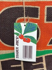 Trader Joe’s Large Jute Pasadena Coffee Beans Tote
