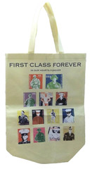 TUNNEL 2 TOWERS FOUNDATION IN OUR HEARTS FOREVER FIRST CLASS STAMPS Plastic TOTE
