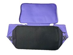 Trader Joe’s Purple MINI TOTE INSULATED COOLER TRAVEL LUNCH BEACH BAG Lavender