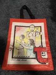 reusable shopping bags foldable Hawaii Live Life Local Times Supermarket