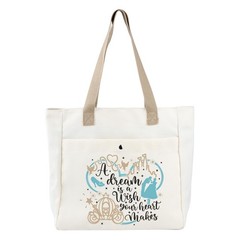 Princess Tote Bag Fans Gifts A Dream Is a Wish Your Heart Makes Fairy Gift