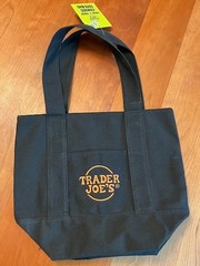 TRADER JOE’S Mini Canvas Tote Bags for Easter and Halloween