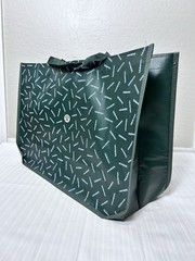 Lululemon Reusable Shopping Tote Bag – Green – Jumbo XL 14.5×21.5×8 Inch