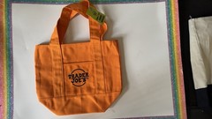 Trader Joe’s Canvas Tote Bags Foldable Multicolor Solid Plain lot 3