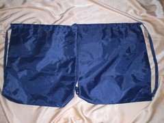 Lot of 2 Skechers Backpack Reusable Drawstring Shopping Bag Blue & White Bags