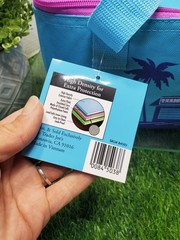 Trader Joe’s Summer 2026 Mini Insulated Tote Bag Blue Ocean 1.5 Gallons 🔵🌴NEW