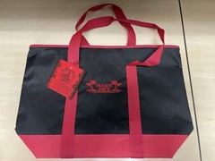 Trader Joe’s Large Insulated Tote Red/Black 7 Gallon Reusable Bag Cooler *NEW*