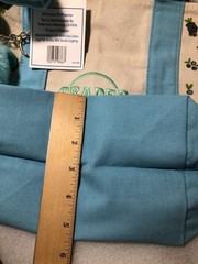 Grapes Hand Drawn Trader Joe’s Mini Light Blue Canvas Tote Bag(S)