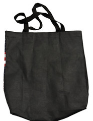 Americana Stars and Stripes Nylon Front Cloth Tote Reusable Shopping Bag