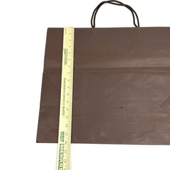 Louis Vuitton Genuine Authentic Shopping Bag Brown Italy