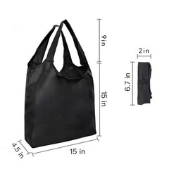20 Pack 15×4.5×15 Inch Mixed Color Reusable Grocery Bags With Handles Bulk Shopp