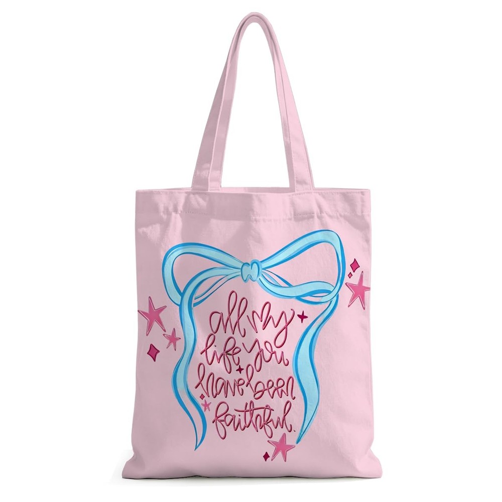 Religious Canvas Tote Bag, Inspirational Christian Gifts for Women Daughter S…