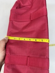 Trader Joe’s Cooler Tote Bag Insulated Shopper Black Red Reusable