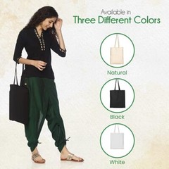 Canvas Tote Bags Bulk 15 Pack 15×16.5 Inch 6 Oz Large Plain Canvas Tote Bags Pre