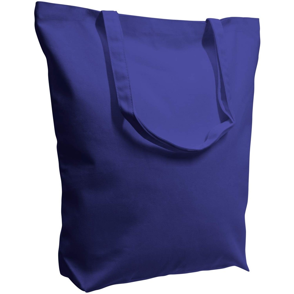 2 | 6 Pack Super Strong Large 17.5″x16.5″x5″ 10oz Cotton Canvas Tote Bag, Reu…