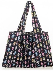 Labooboo Foldable Multicolor Fabric Reusable Shopping Bags Cartoon Pattern