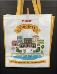 H-Mart Supermarket Grocery Shopping Tote Reusable Bag – VIRGINIA – Collectibles