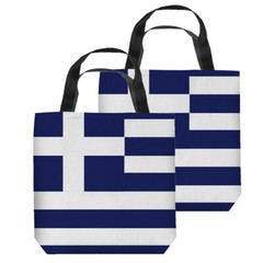 Greek Flag Tote Bag – 3 sizes