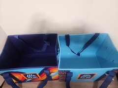 ❤️ALDI🏠A120~Aldi CollapsibleFoldable Heavy Duty Reusable Shopping Box Tote Bag