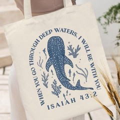 Canvas Christian Tote Bags Bible Canvas Bag Faith-Inspired Graphic Book Tote …