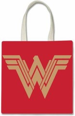 Wonder Woman Printed Tote Bag, 14.5×15″, Halloween, Trick Or Treat, Reuseable
