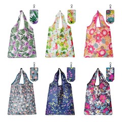 Large Reusable Bags Shopping Washable Foldable 6 Pack Grocery Bags Heavy Bes