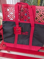 TRADER JOE’S ~ EXTRA LARGE Reusable Insulated Bag { Red+Black }