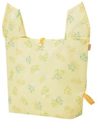 Skater Shopping Bag Eco Bag with Magnet Flower Grove Yellow KBS43MG