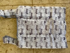 Cat Packable Foldable Shopping Polyester Reusable Grocery Tote Bag
