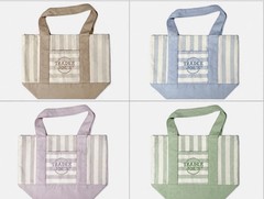 Trader Joe’s Striped Canvas Mini Tote Bag Summer 2026 *Pick 1 or more*